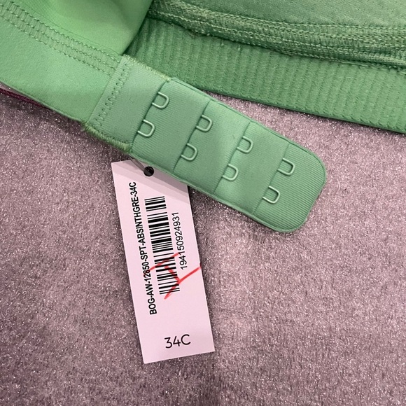 [34C]Adore Me Green Sports Bra Intimates - Picture 4 of 6